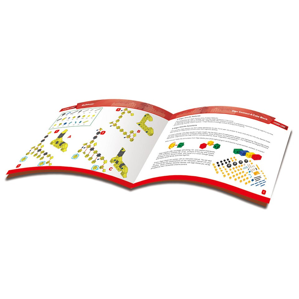 GIGO Story Line - Heavy Vehicles (120pcs) | Isetan KL Online Store