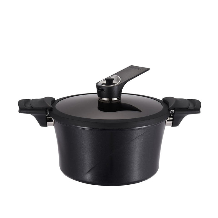 HAPPYCALL Zin IH Vacuum High Stock Pot 24cm | Isetan KL Online Store