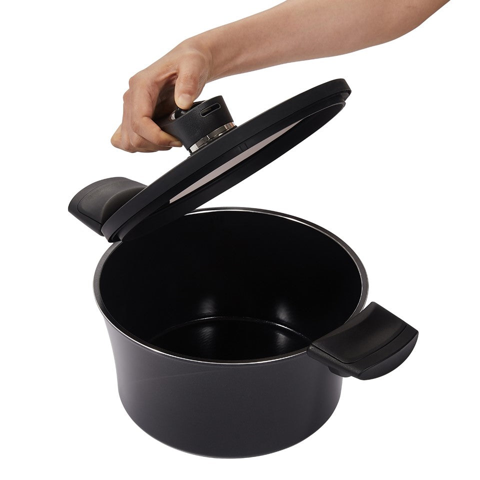HAPPYCALL Zin IH Vacuum High Stock Pot 24cm | Isetan KL Online Store