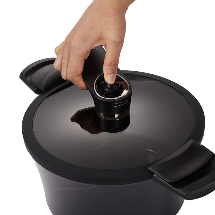 HAPPYCALL Zin IH Vacuum Jumbo Stock Pot 28cm | Isetan KL Online Store