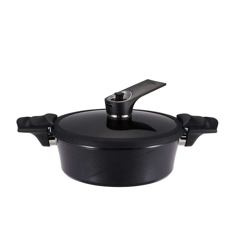 HAPPYCALL Zin IH Vacuum Saute Pan 24cm | Isetan KL Online Store