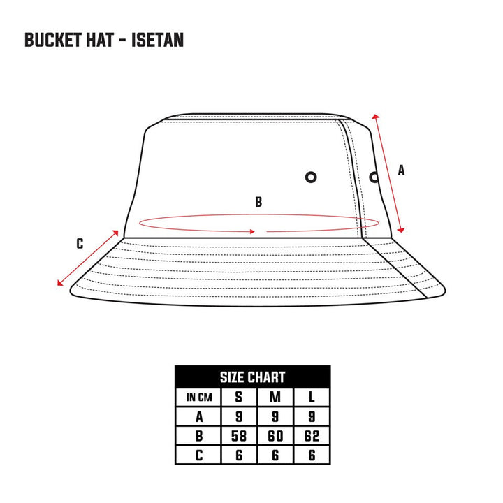 HIKARI RIDERS HR X ISETAN Bucket (White) | Isetan KL Online Store