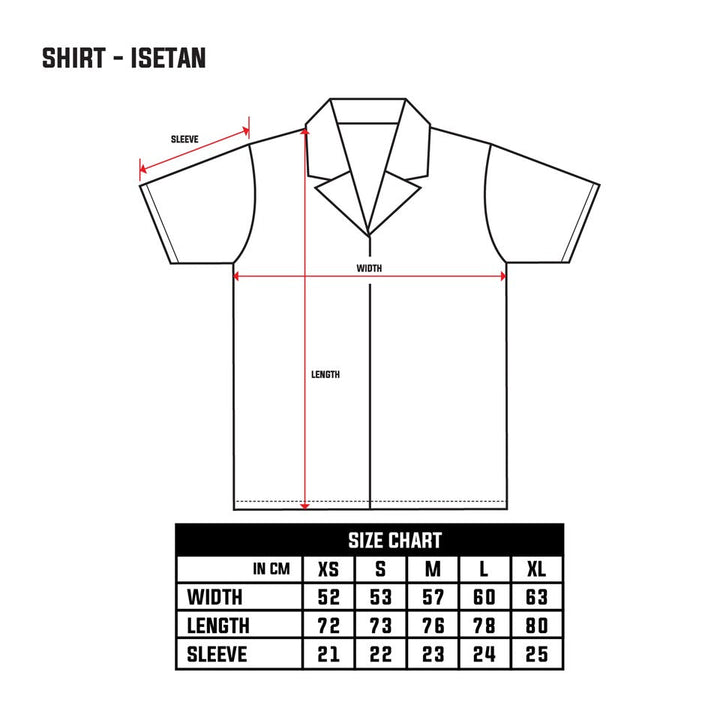 HIKARI RIDERS HR X ISETAN Kizuna Shirt (Black) | Isetan KL Online Store