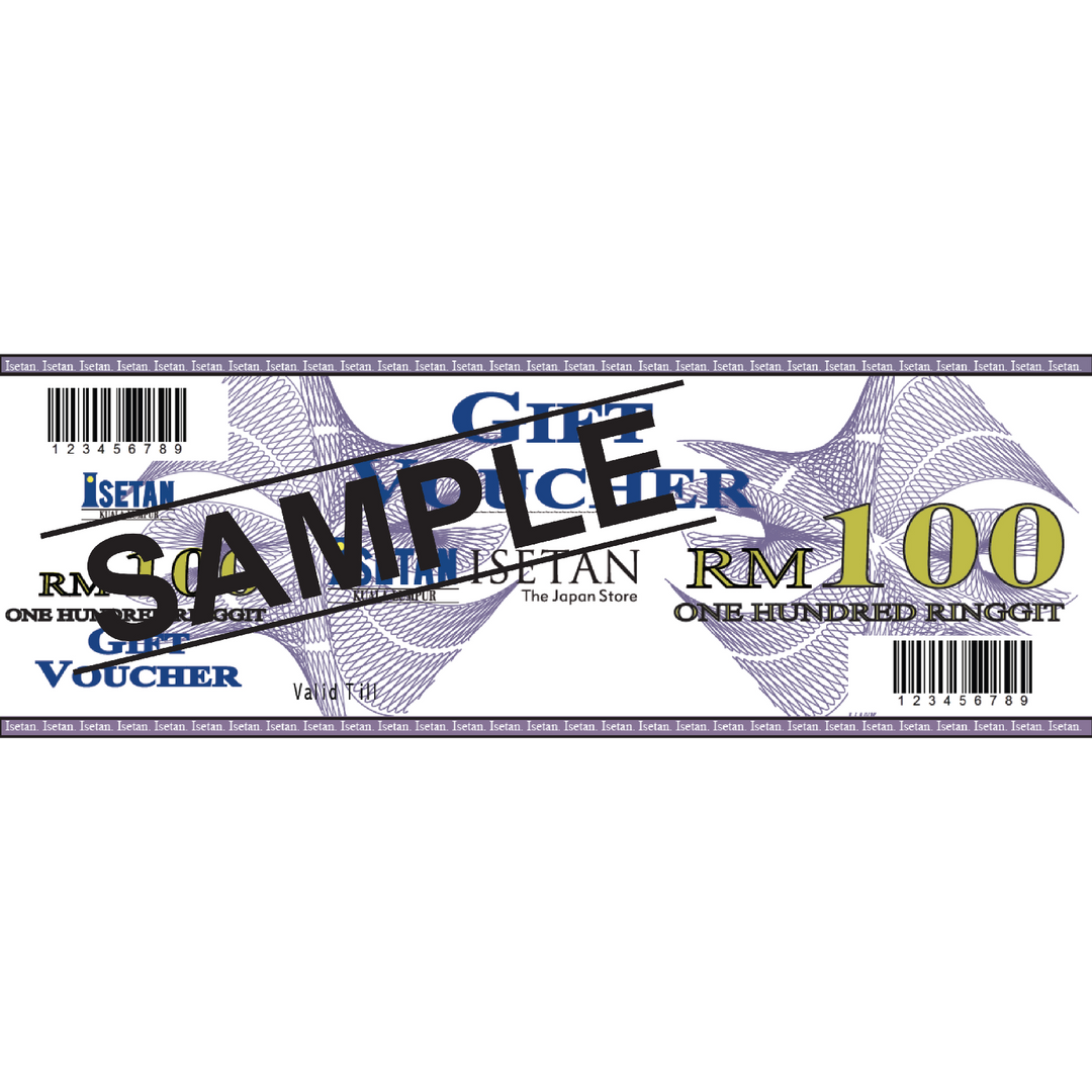 ISETAN KUALA LUMPUR GIFT VOUCHER RM100 | Isetan KL Online Store