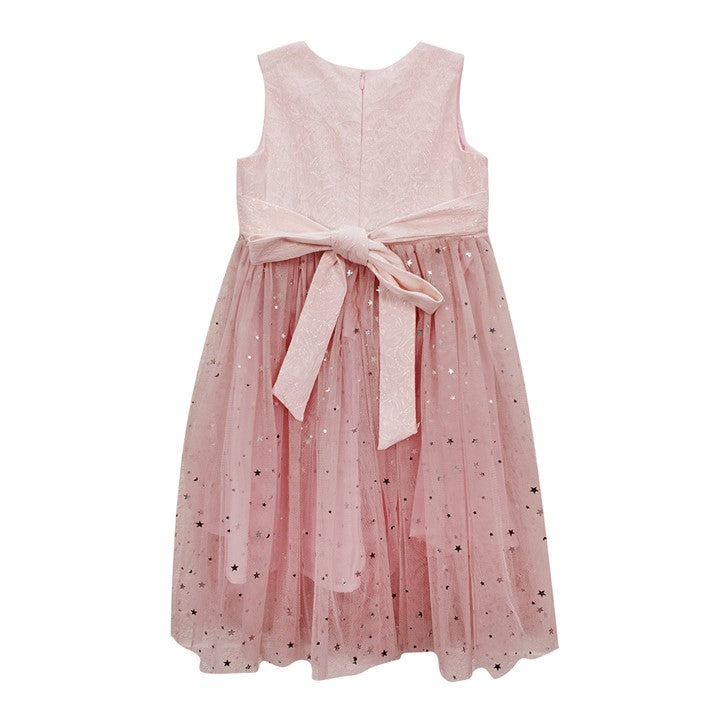 MINI PINK Girl Hologram Pink Shining Stars Party Dress | Isetan KL Online Store