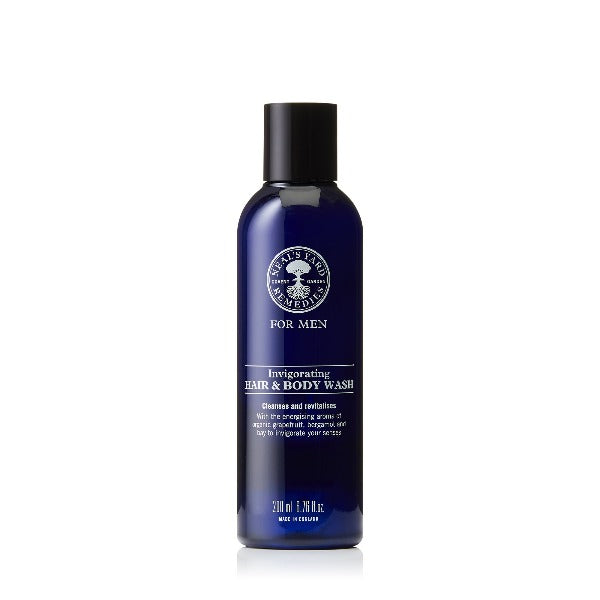 NEAL'S YARD REMEDIES Men's Invigorating Hair and Body Wash 200ml | Isetan KL Online Store