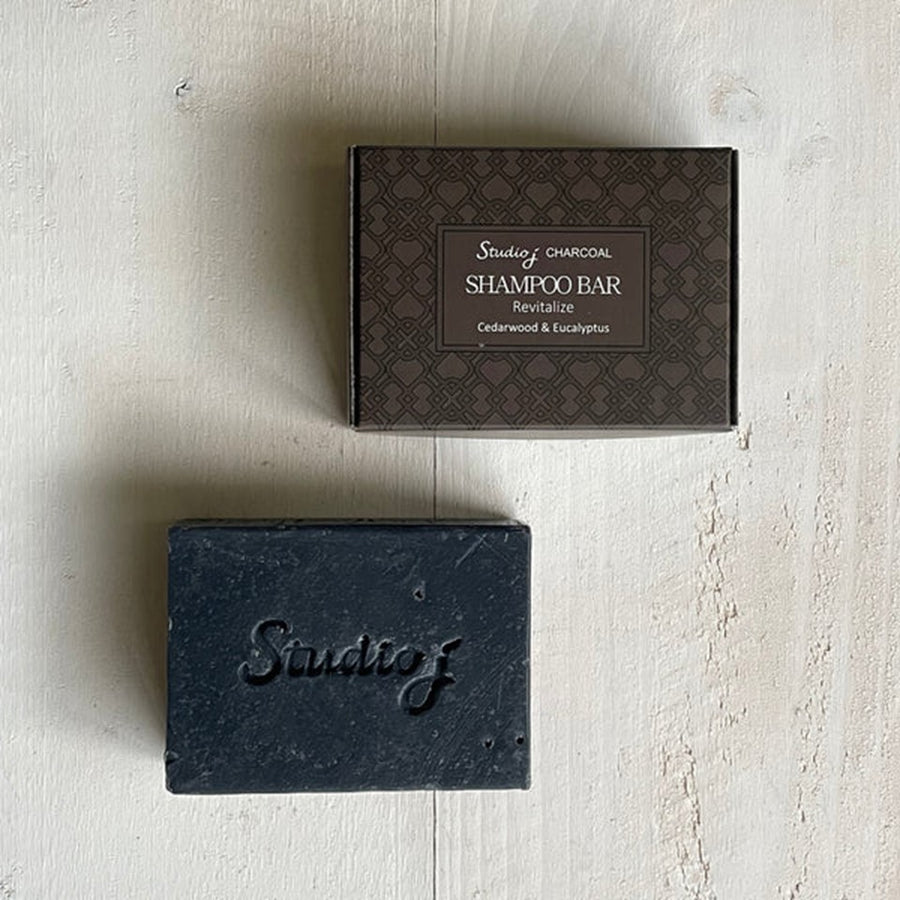 STUDIO J Charcoal Shampoo Bar (Revitalize) | Isetan KL Online Store