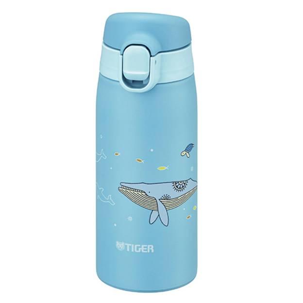 TIGER Ultra Light Flip Cap Stainless Steel Thermal Bottle 350ml (Rabbit / Whale) | Isetan KL Online Store