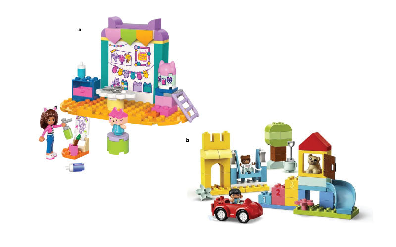 Lego Gabby's House & Duplo Playsets