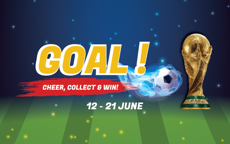 GOAL! Cheer, Collect & Win!