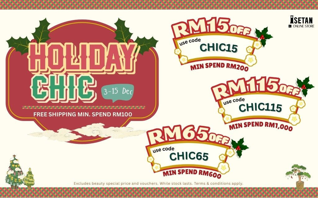 Isetan KL Online Store: Storewide Campaign Promotion Details