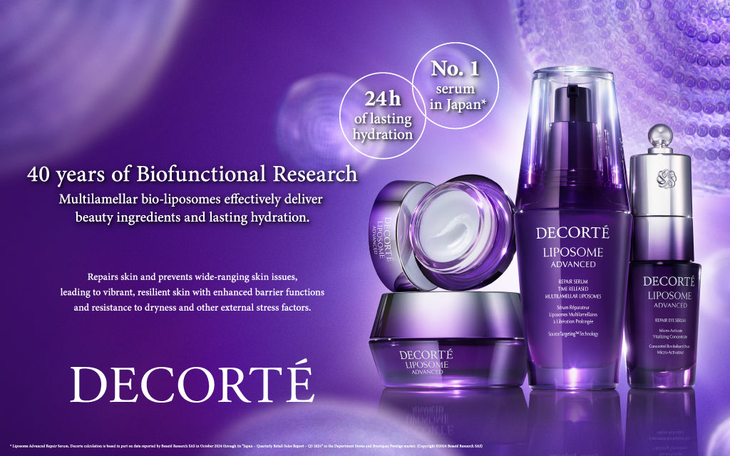 DECORTÉ Spotlight | Discover Japanese Iconic Skincare Liposome Advanced