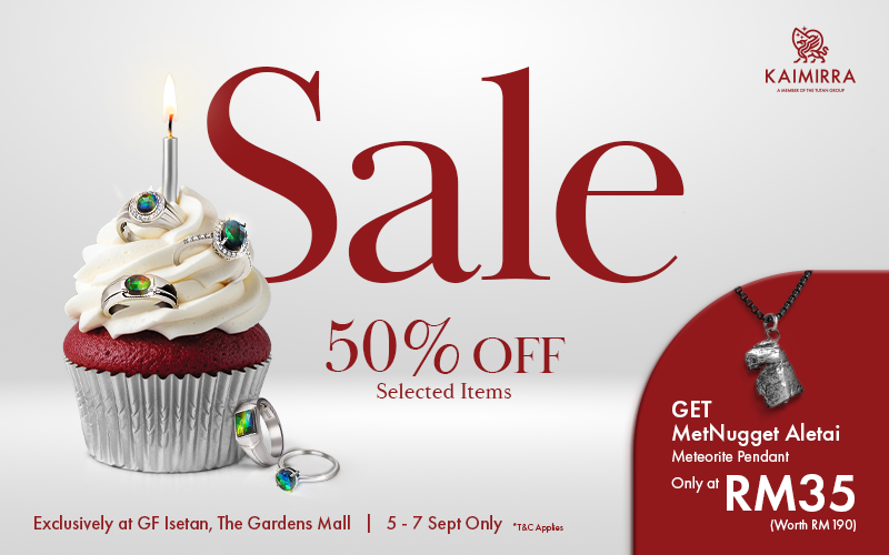 Celebrate Gardens Anniversary with Kaimirra