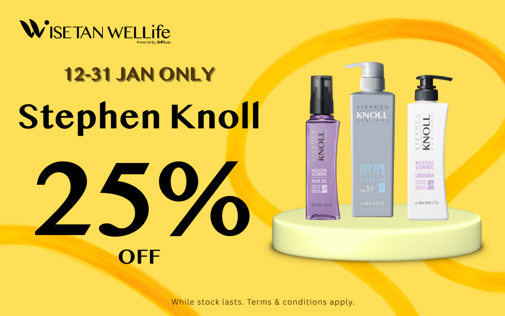 Stephen Knoll Promotion - Isetan KL Online Store