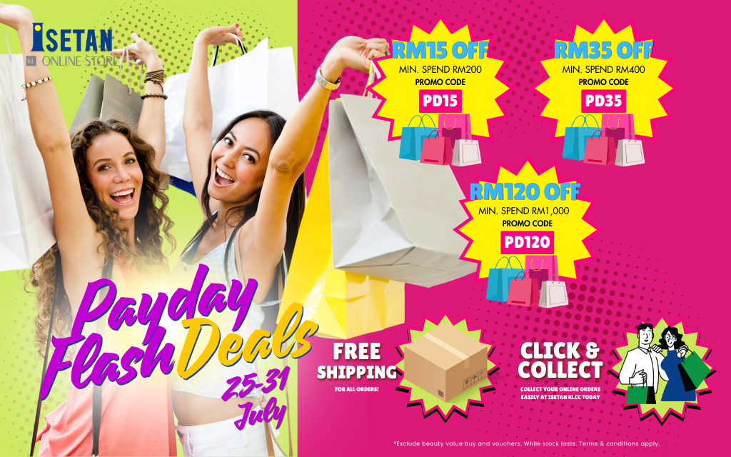 Isetan KL Online Store: Storewide Promotion Details