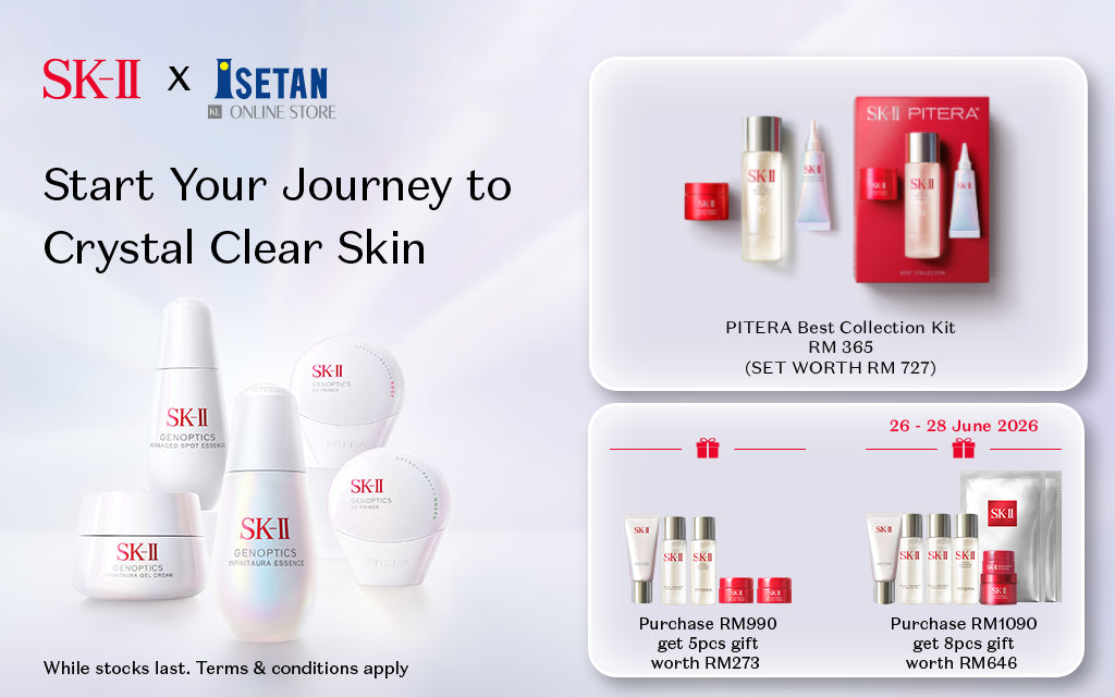 Start Your Journey to Crystal Clear Skin with SK-II!