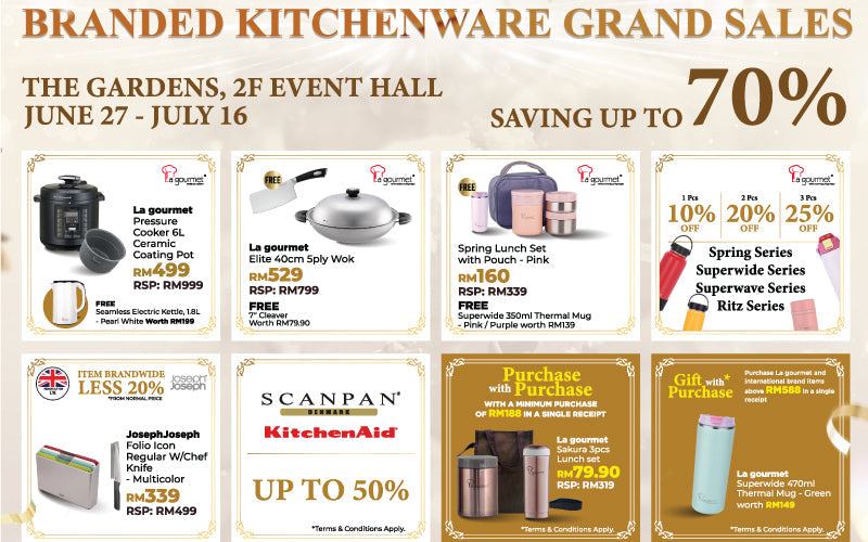 Branded Kitchenware Sale