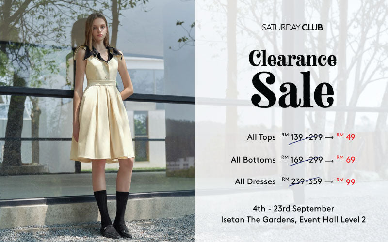 Saturday Club Clearance Sale