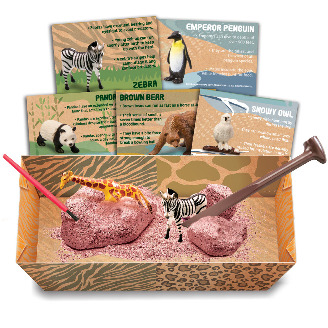 KidzLabs Wildlife Animal Digging Kit