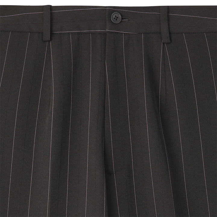 Black Stripe Pants