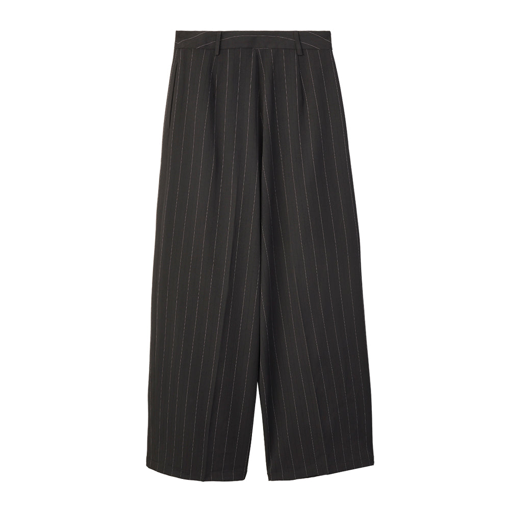 Black Stripe Pants