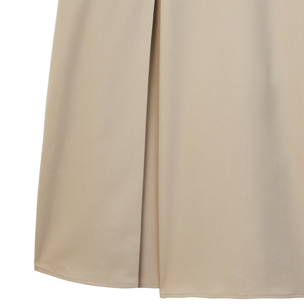 Under Knee Length Skirt (Khaki)