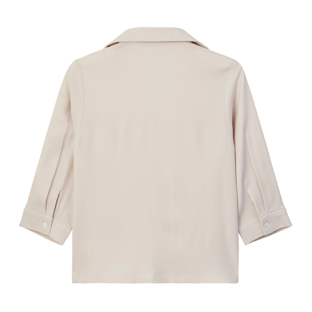 Beige Blouse