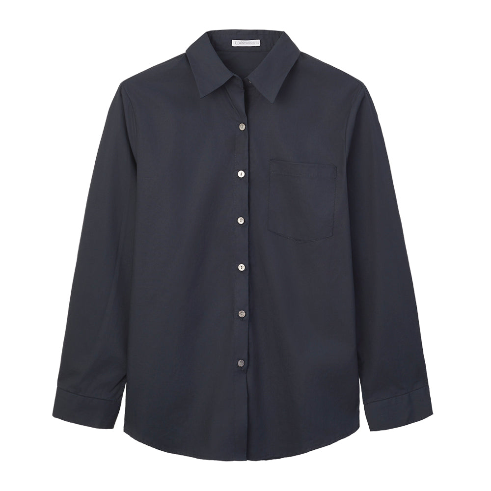 Collared Shirt (Navy)