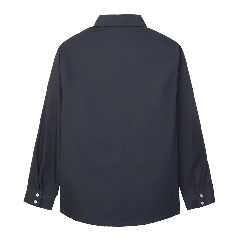 Collared Shirt (Navy)