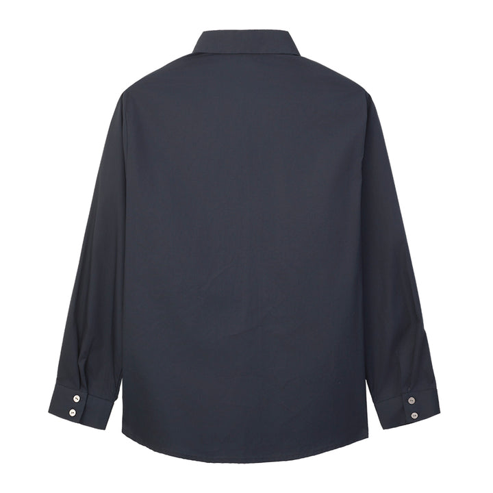 Collared Shirt (Navy)