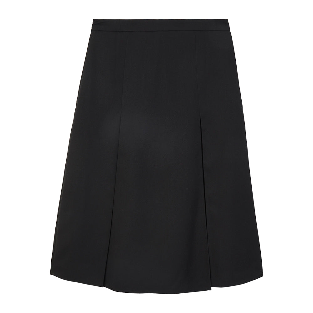 Under Knee Length Skirt (Black)