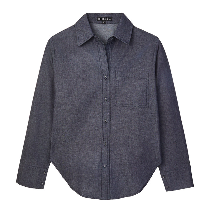 Denim Shirt (Blue)