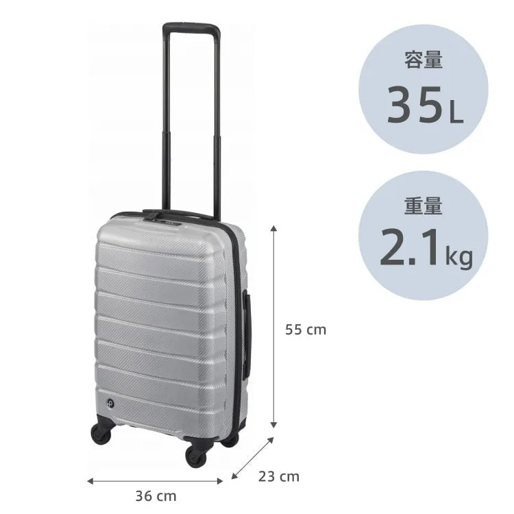 Proteca 01521 Aero Flex Lite2 Carry On 35L