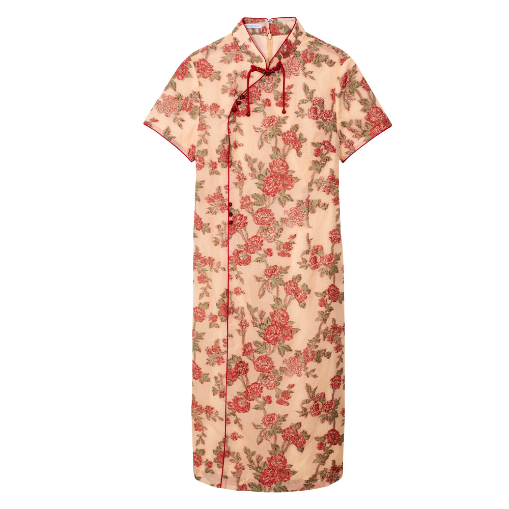 Rosy Reunion Cheongsam