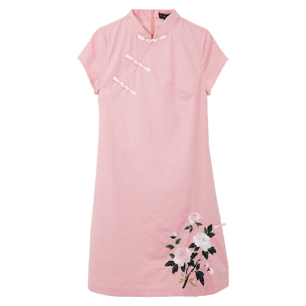 Prosperity Bloom Dress (Pink)