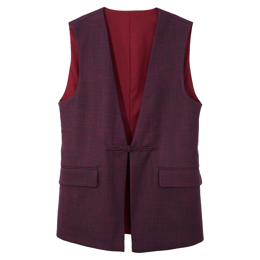 CULTIVATION Reversible Vest (Maroon) | Isetan KL Online Store