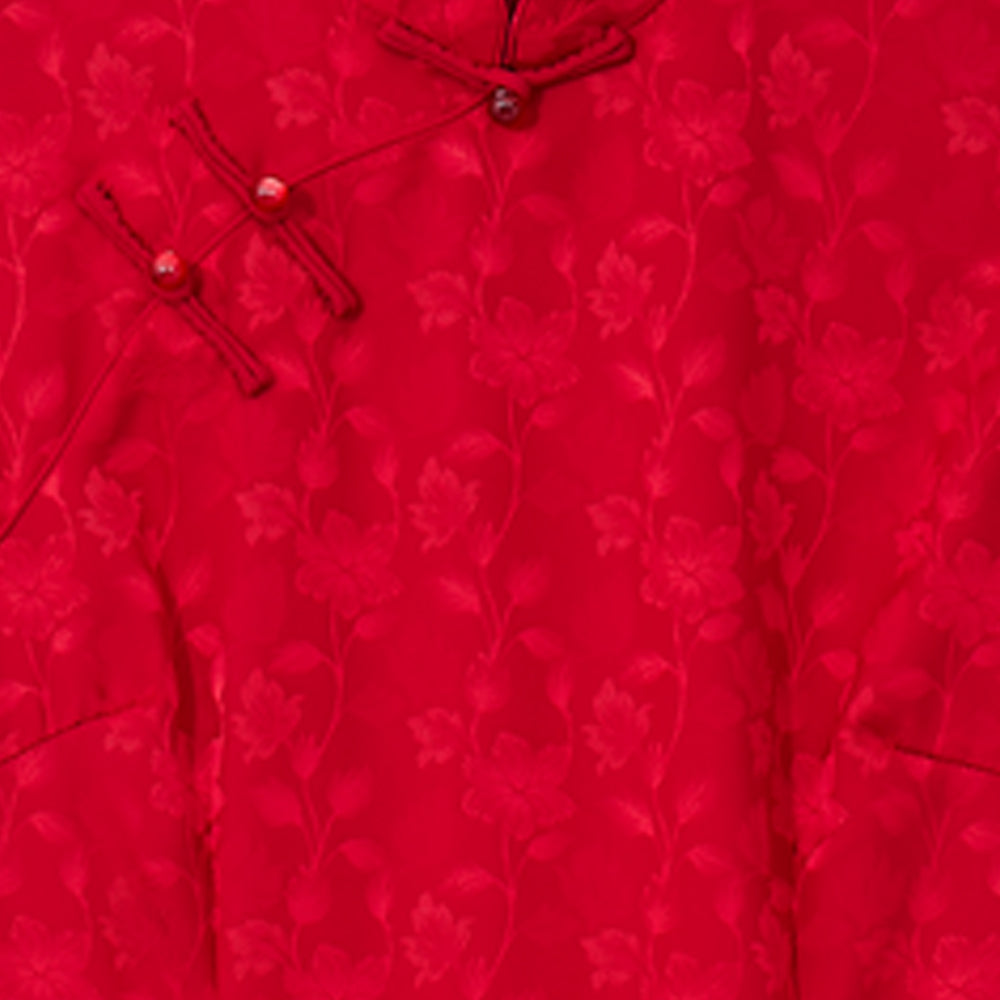 CULTIVATION Prosperity Blooms Cheongsam (Red) | Isetan KL Online Store