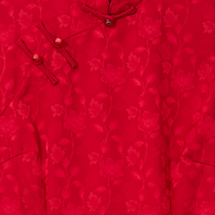CULTIVATION Prosperity Blooms Cheongsam (Red) | Isetan KL Online Store