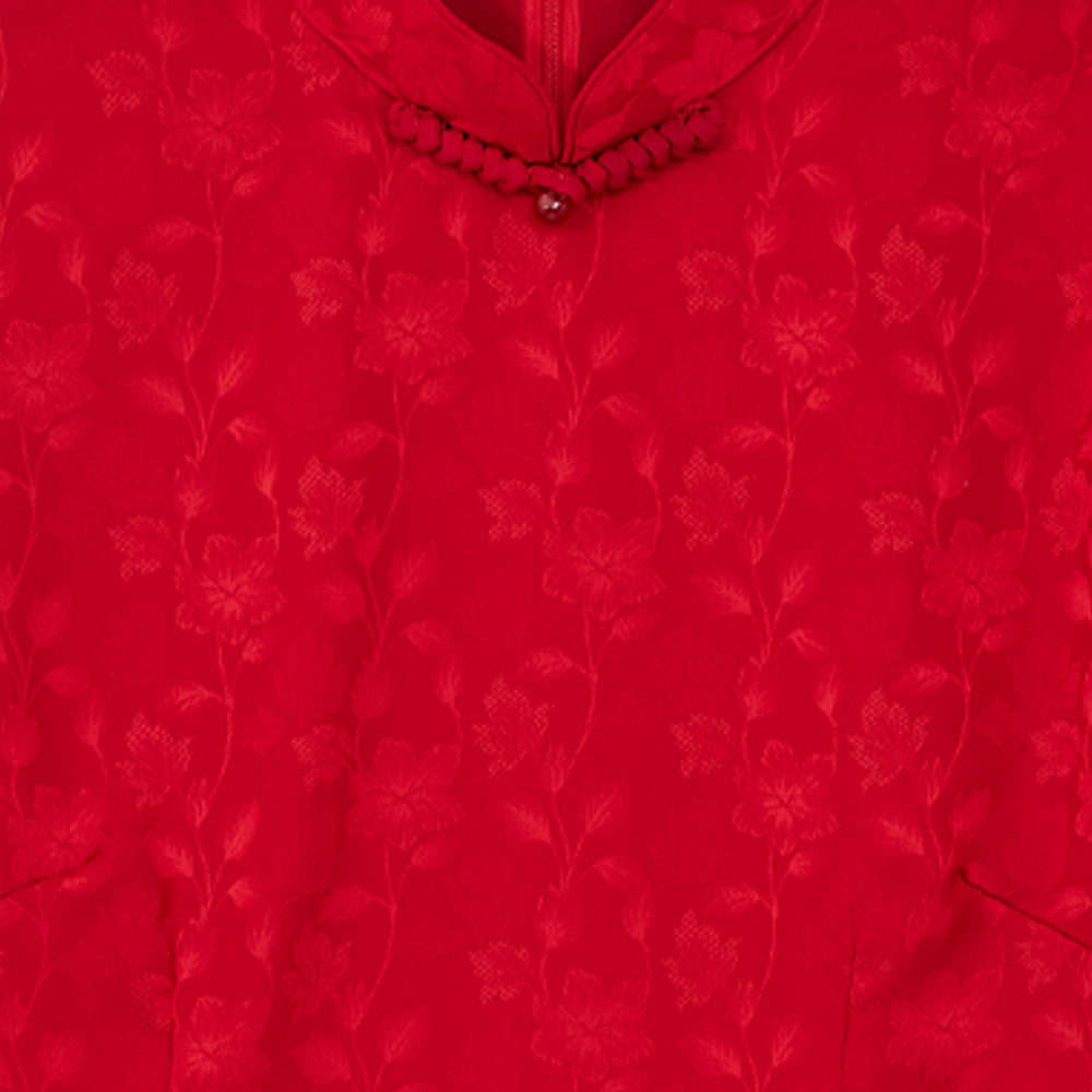 CULTIVATION Fortune Flora Blouse (Red) | Isetan KL Online Store