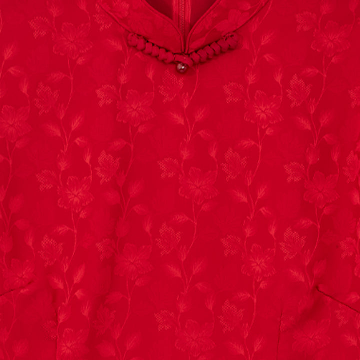 CULTIVATION Fortune Flora Blouse (Red) | Isetan KL Online Store
