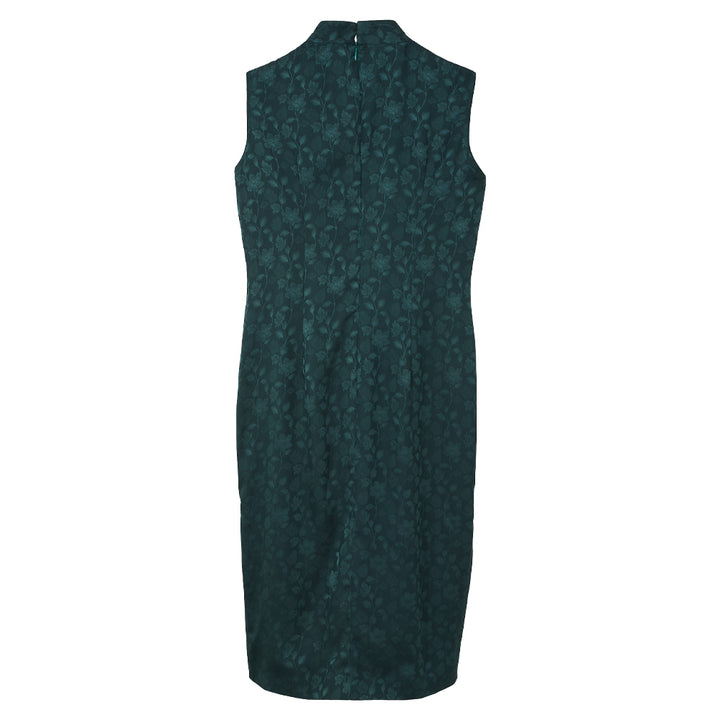 CULTIVATION Prosperity Blooms Cheongsam (Emerald) | Isetan KL Online Store