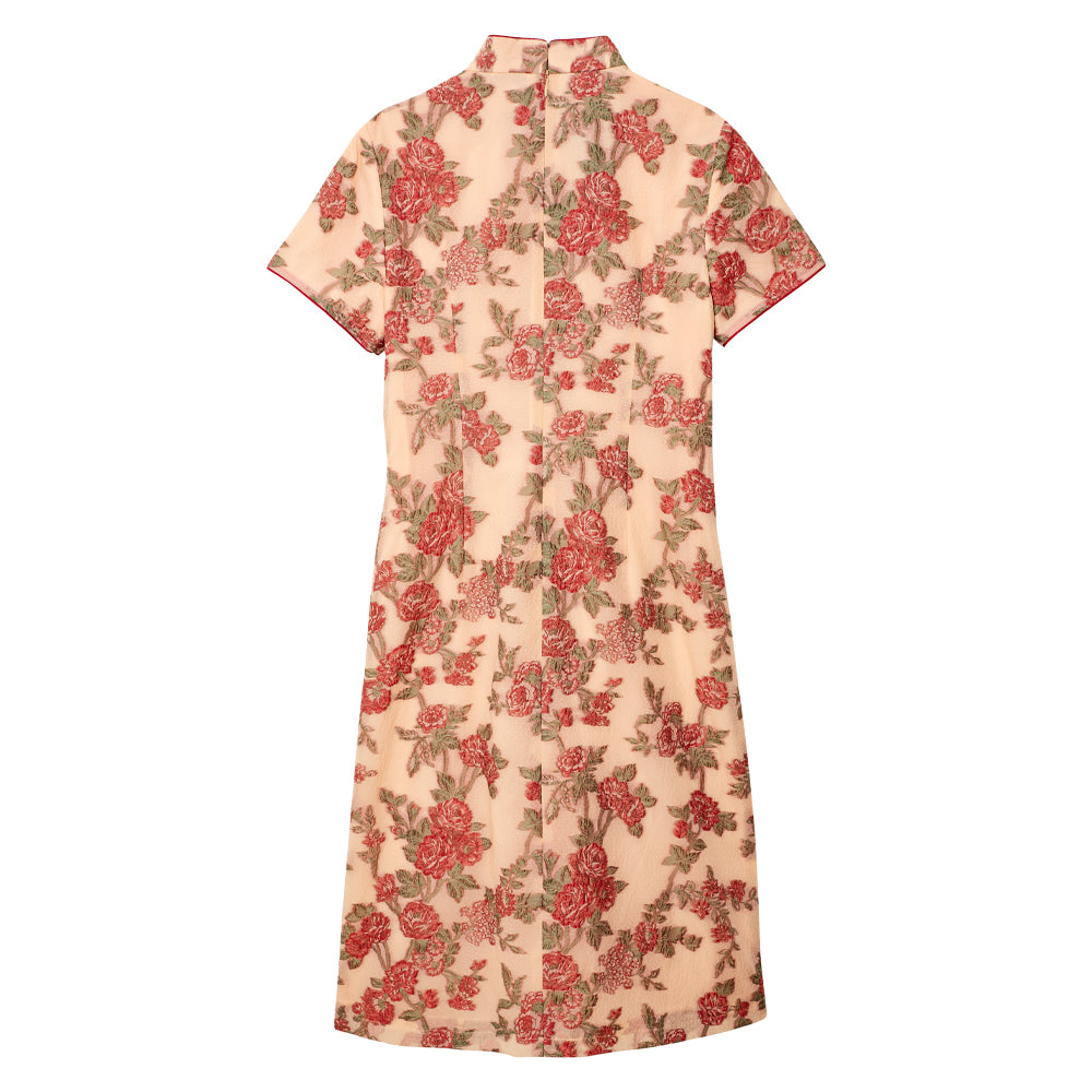 Rosy Reunion Cheongsam