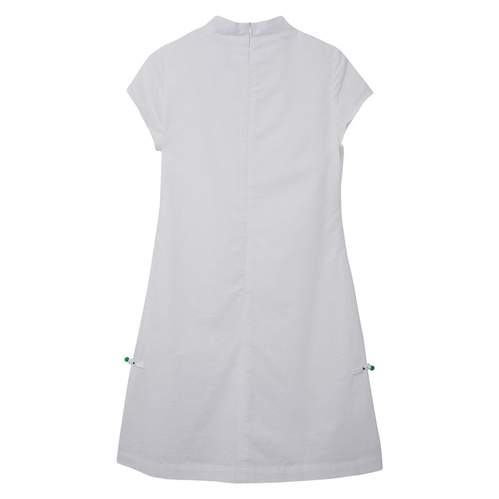 Prosperity Bloom Dress (White)
