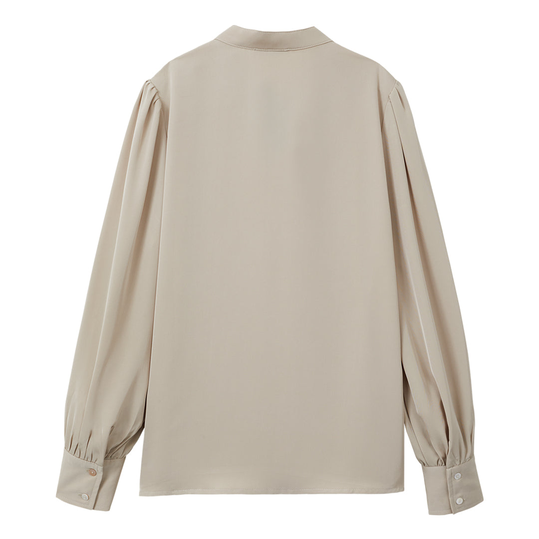 Khaki Button Blouse