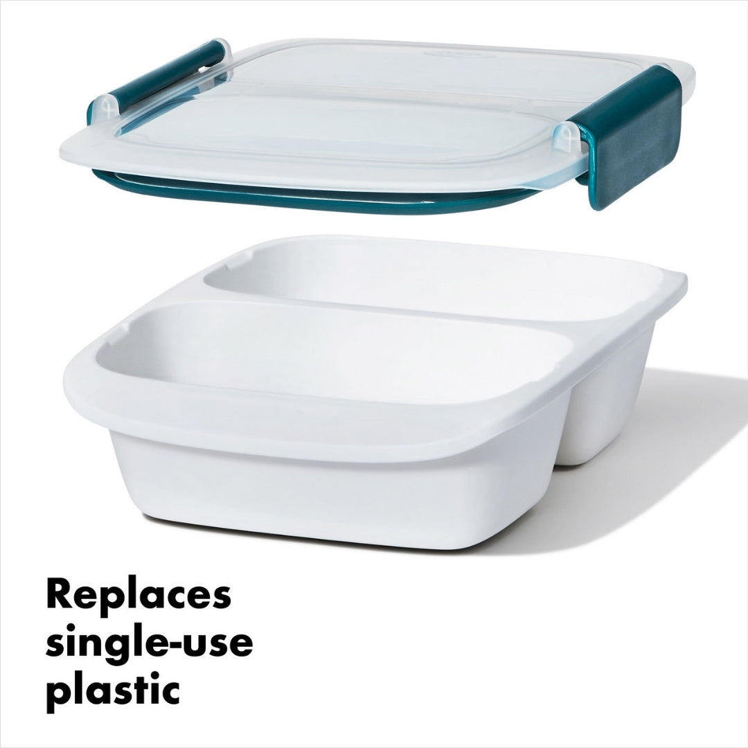 Good Grips PREP and GO - 2 Cup Divided Container