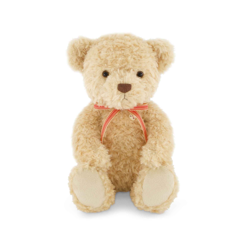 Arthur The Bear - Red Stripe Ribbon Bow