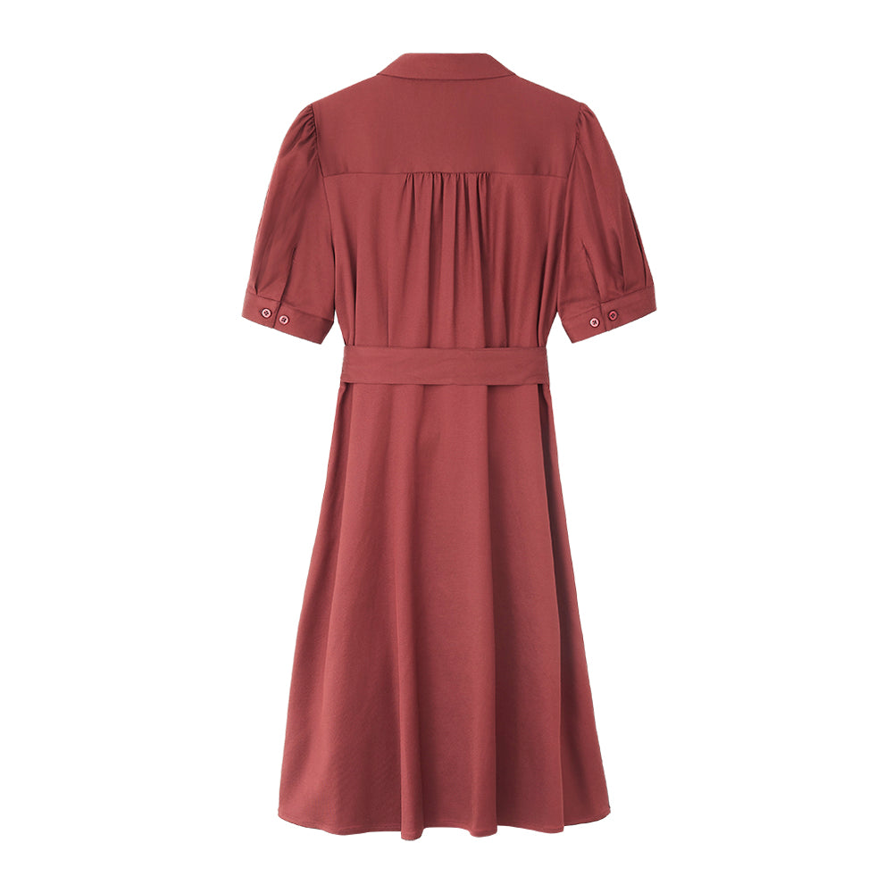Maroon Dress