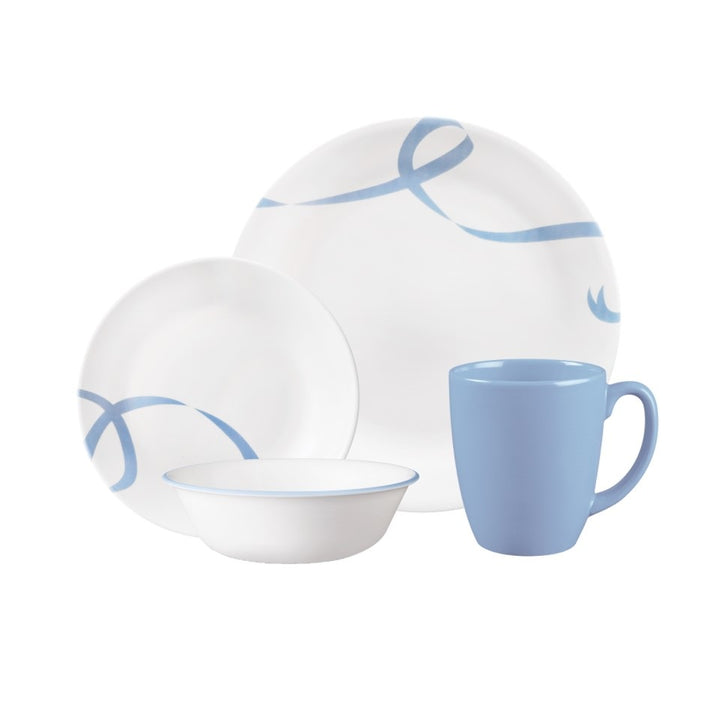 Corelle 16pcs Dinner Set - Blue Ribbon