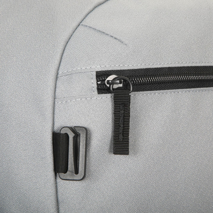 16" Spring Back to School Backpack + Raincover (Gray)