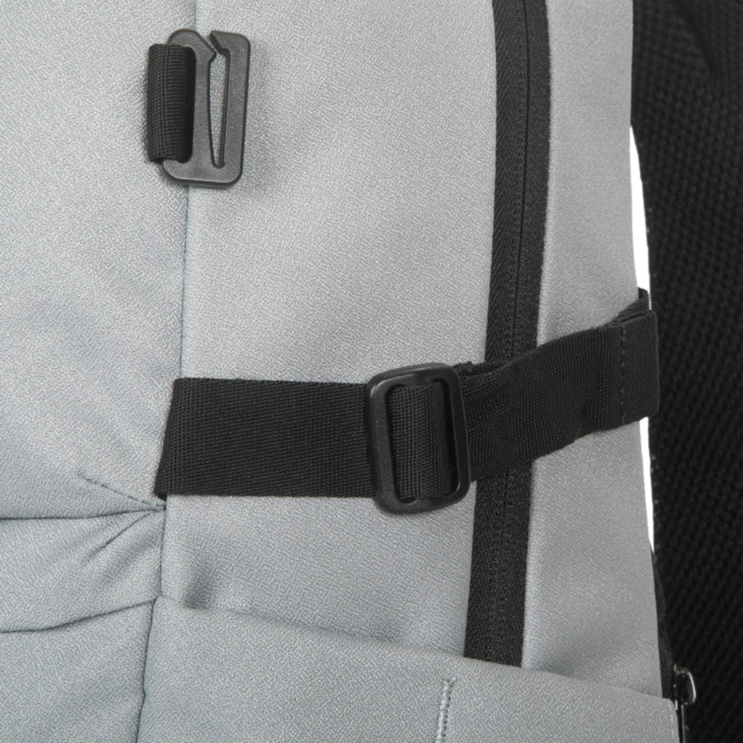 16" Spring Back to School Backpack + Raincover (Gray)